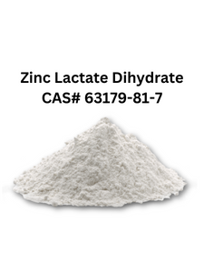 Zinc Lactate Dihydrate, purified powder CAS 63179-81-7