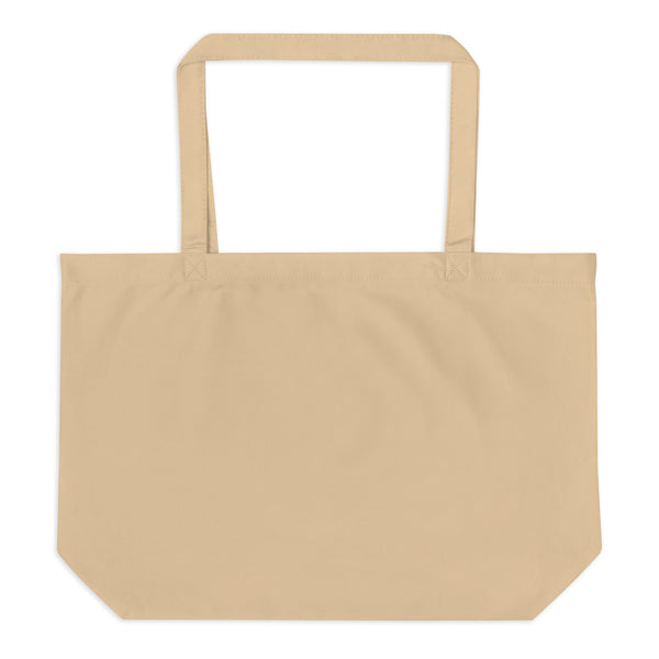 Large organic tote bag